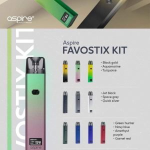 Aspire Favostix Pod Kit 30W Chính Hãng giá rẻ - 10 màu Siêu Hot