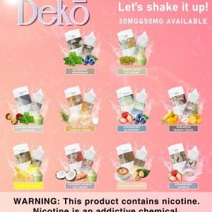 Tinh dầu Deko Juice Saltnic 30/50MG (25 Vị) thơm ngon